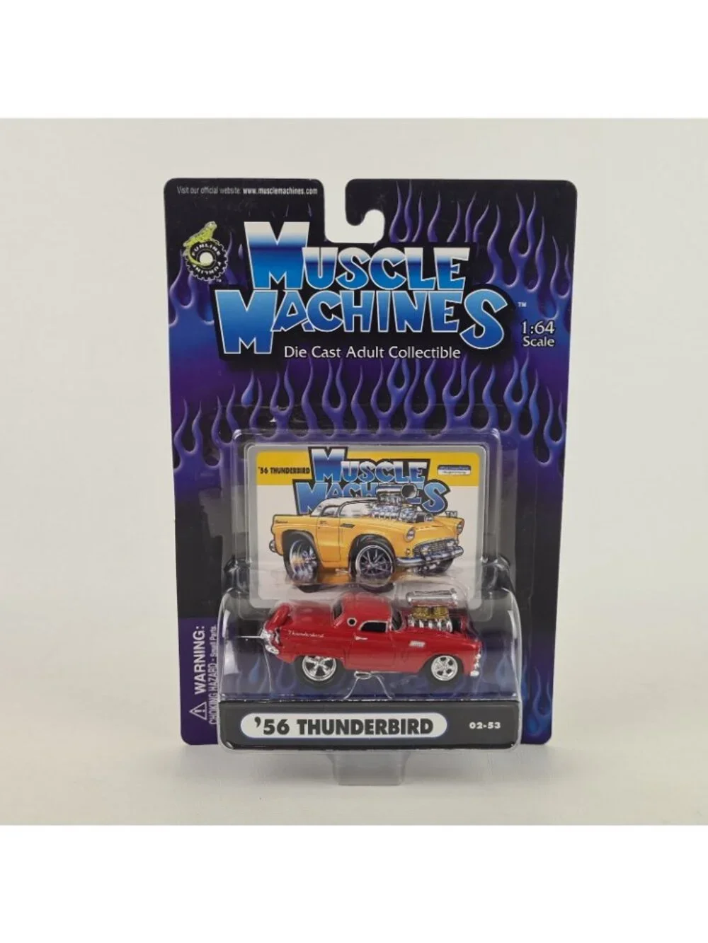 Lot Of 9 Muscle Machines 1:64 Diecast Cars '56 Safari Wagon-Thunderbird 0279